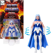 Masters of the Universe Origins Action Figure Frosta din colecția de desene animate, aproximativ 14 cm înălțime, din serialul TV din anii 1980, prințesa puterii cu forță de gheață, design detaliat și pelerină, JBM87 Action figures Naty Shop Titlu implicit