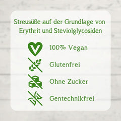 Stéviola | Édulcorant stévia | Édulcorant sans calories, 300 grammes Édulcorants Naty Shop