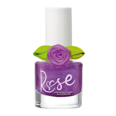 Snails 511794 Vernis à ongles pour bébé aromatisé à la chèvre, formule amovible, à base d'eau, sans danger, végétalien, avec de l'eau de rose nourrissante