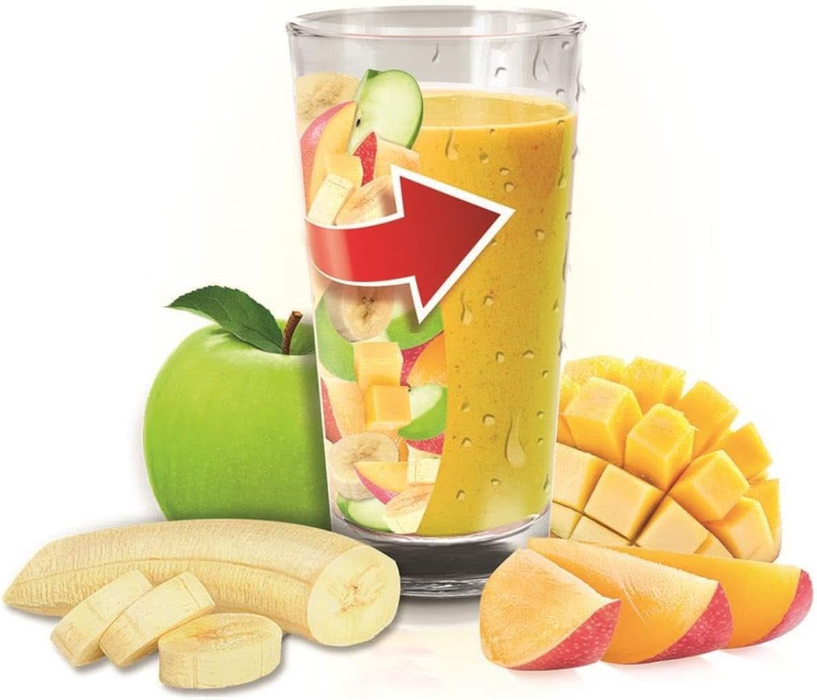 Tefal BL435831 BL4358 Standmixer, Glas, 1.75 Liters, Schwarz Bucatarie Naty Shop