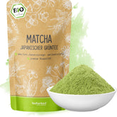 Poudre Matcha BIO 100 g I Sans additifs - 100% naturel I Thé Matcha japonais premium I Thé vert en poudre de