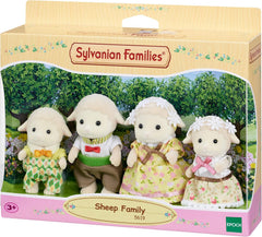 Sylvanian Families 5619 Famille de moutons - Figurines pour maison de poupées