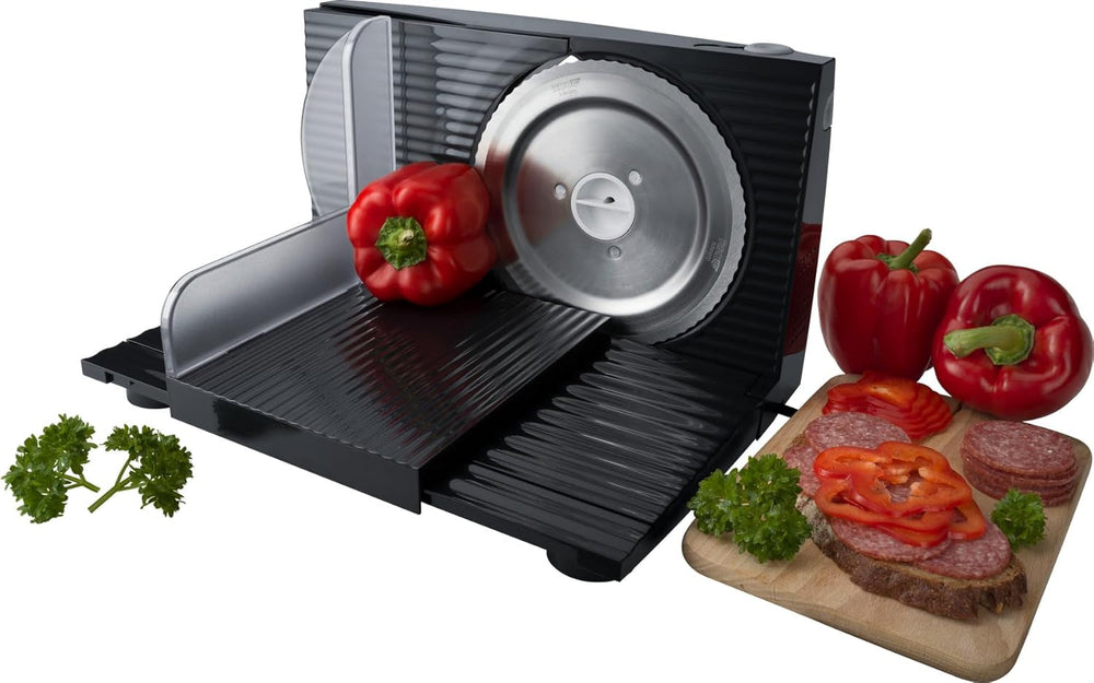 Trancheuse multifonctionnelle Steba, épaisseur de coupe réglable jusqu'à 17 mm, protection des mains Déchiqueteuses et trancheuses Naty Shop Default Title