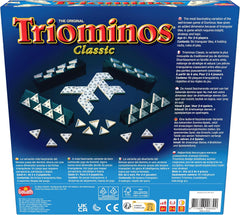 Goliath - Triominos Classic - Jeu de société populaire pour jeunes et adultes à partir de 6 ans - Jeu de société et amusant en famille pour 2 à 4 joueurs - Avec tactiques et stratégies pour enfants et adultes