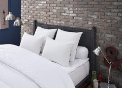 DODO OFM60 Oreiller ergonomique latex, 60 X 60 cm, blanc Oreillers standards Naty Shop