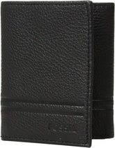 Fossil Wilder Trifold Accessoires de Voyage Portefeuille à Trois Volets Portefeuille Homme Naty Shop Noir Sauvage Taille Unique