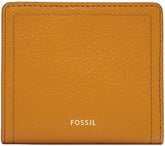 Fossil Ladies Logan Yellow Leather Bifold Wallet, SL7829763 Portofel Femei Naty Shop Titlu implicit