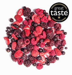 Fruits lyophilisés BRIX | Mélange naturel de fruits secs 80 g | Grand Prix du Goût pour les Fruits Secs | Sans OGM, sans gluten, végétalien, vitamines retenues Naty Shop Produits déshydratés