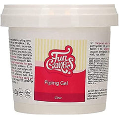 FunCakes Clear Injection Molding Gel : gel transparent, parfait pour décorer les gâteaux. 350 g de pâte à sucre Naty Shop Default Title