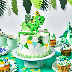 Fondant Roulé Vert Forêt FunCakes : Facile à utiliser, lisse, flexible, doux et malléable, parfait pour la décoration de gâteaux, halal, casher et sans gluten, 250g de Pâte à Sucre Naty Shop