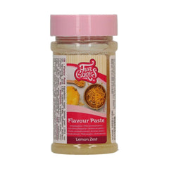 Pâte aromatisée au zeste de citron FunCakes : arôme alimentaire, bon goût, idéal pour la décoration des gâteaux, adapté à la pâtisserie et aux garnitures. 100g. Pâte à sucre Naty Shop Default Title