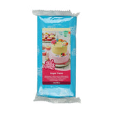 Fondant roulé FunCakes Sea Blue : facile à utiliser, lisse, flexible, souple et malléable, parfait pour décorer des gâteaux, halal, casher et sans gluten. 1 kg de pâte à sucre Naty Shop Default Title