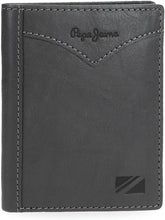 Pepe Jeans Veste Portefeuille Vertical avec Porte-Monnaie, Taille Unique Portefeuille Homme Naty Shop Gris