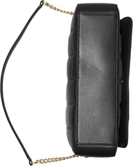 Geantă de umăr cu clapetă pentru femei DKNY, negru/galben Genti Femei Naty Shop