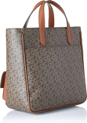 DKNY Zyon Messenger Tote Bag, Moka/Caramel, Taille Unique Sacs Femme Naty Shop
