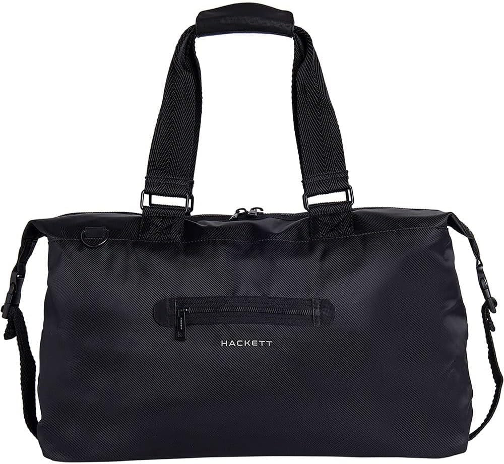 Hackett London Hs Travel Bag Carry-All & Organizer Clutches pour hommes, noir Bagages et équipement de voyage Naty Shop Default Title