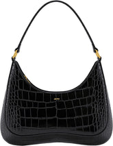JW PEI Ruby Sacs à bandoulière Femme Sacs Naty Shop Embossed Black Crocodile