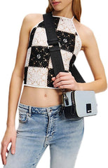 Karl Lagerfeld Jeans Sac à bandoulière avec logo Box pour femme, bleu clair Sacs pour femmes Naty Shop