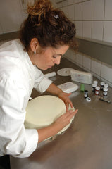 Rouleau fondant KOPYFORM Arctic White® 1kg, pâte à sucre blanche Naty Shop