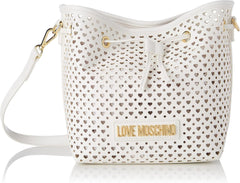 Love Moschino Jc4232pp0gkk0 sac porté épaule Femme Sacs Naty Shop Blanc