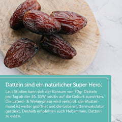 MABYEN Boules d'Énergie Date Bio 20 pcs. | Boules de dattes - Snacks sains sans sucre pour la grossesse et l'allaitement - Barres protéinées aux fruits secs - 13 x Cacao et 7 x Produits déshydratés saveur mangue Naty Shop