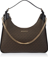 Michael Kors Sac Porté Épaule Wilma Femme Sacs Naty Shop Marron/Blk
