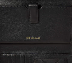 Michael Kors Money Pieces Porte-cartes de crédit femme, Marrón (Bagage), 2,5x9,5x11,4 cm (L x H) Portefeuille femme Naty Shop