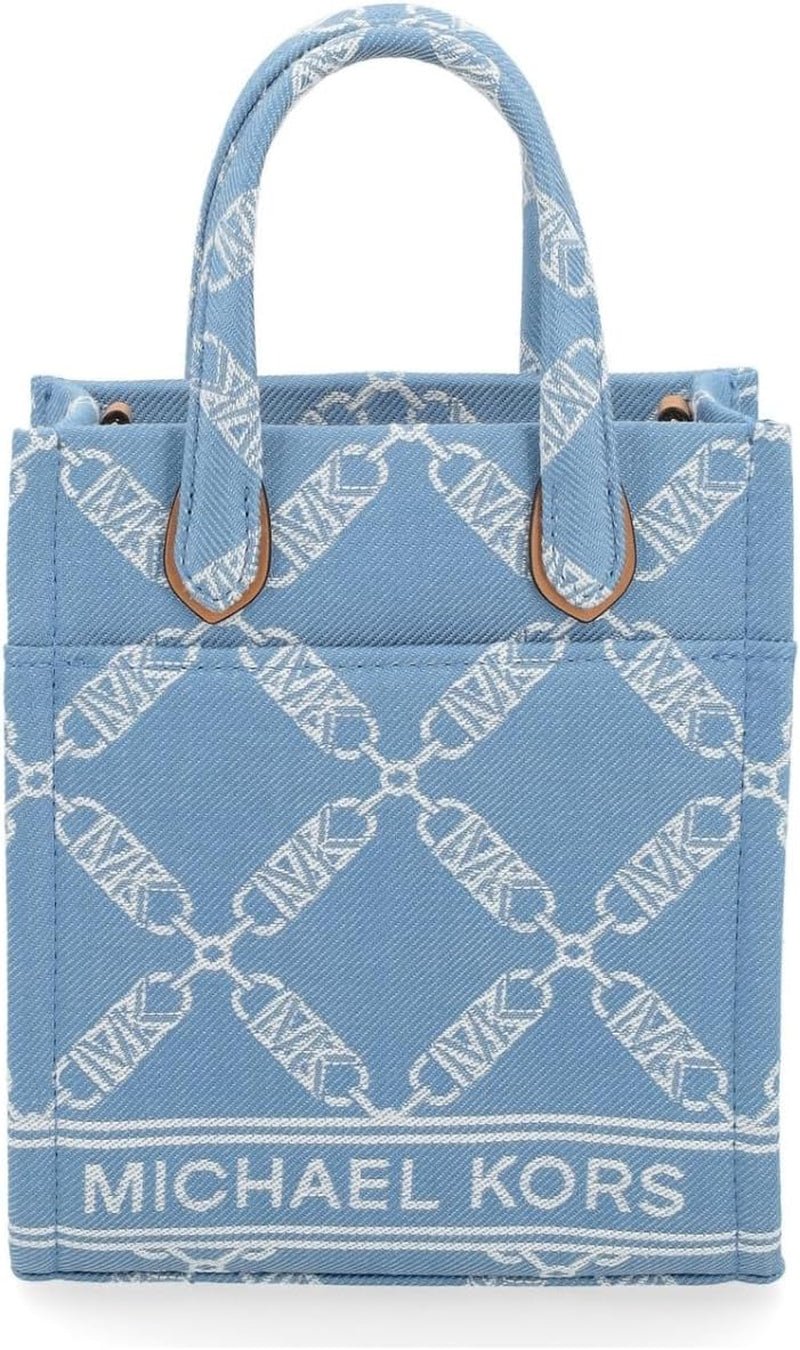 Michael Kors Sac à main Gigi Extra-Small pour femme, Bleu Sacs pour femme Naty Shop Titre par défaut