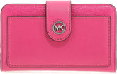 Michael Kors Women's Md Tab Pckt Bifold Hand Bag Portofel Femei Naty Shop Wild Berry