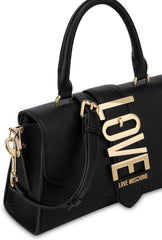 Moschino Sac à main Borsa Love, noir Sacs Femme Naty Shop
