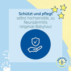 PENATEN Crème de Soin Ultra Sensible Visage & Corps (100ml) crème visage et corps pour bébé sans parfum, crème hydratante protectrice et nourrissante pour la peau très sensible des bébés sujets aux névrodermites Enfants - Bains et Soin Naty Shop