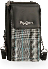 Pepe Jeans Kendra T-Shirt Femme, Noir, Taille Unique, Petit Sac à Bandoulière Femme Sacs Naty Shop Porte-documents