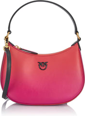 Pinko Half Moon mini sac en cuir dégradé de couleur, ya4l_Mult.fuchsia, orange-noir Sacs Femme Naty Shop Default title