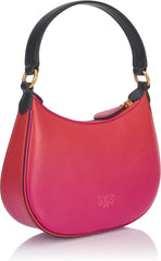 Pinko Half Moon mini sac en cuir dégradé de couleur, ya4l_Mult.fuchsia, orange-noir Sacs Femme Naty Shop