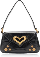 Pinko Dames 520 Épaule Bébé Naplack Vintage Sac Femme Sacs Naty Shop Z99M_Black Limousine-Chocolat Or