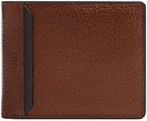 Fossil Huntington Bi-Fold Portefeuille pour hommes Naty Shop Portefeuille pour hommes Marron S