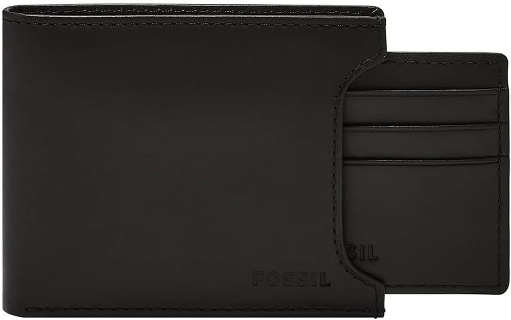 Portefeuille pour homme Fossil - Derrick RFID en cuir coulissant 2 en 1, ML3685001 - 10,9 cm L x 1,27 cm l x 8,9 cm H Portefeuille pour homme Naty Shop Titre par défaut