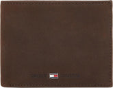 Tommy Hilfiger Johnson Portefeuille pour homme avec poche à monnaie Portefeuille pour homme Naty Shop Marron