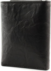Portefeuille à trois volets en cuir Neel pour hommes Fossil 8,255 cm L x 1,905 cm l x 10,16 cm H Portefeuille pour hommes Naty Shop