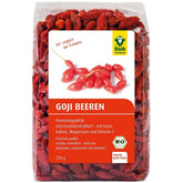 Baies de Goji biologiques Raab Vitalfood, haute qualité, contrôle des résidus, testées en laboratoire, sans soufre, sans additifs, végétaliennes, riches en fer naturel, potassium, vitamine C, goji, 1 paquet (250 g) Naty Shop Produits déshydratés 250 grammes