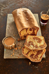 RUF Cake Glaze Noisette, 100g en sachet, passe au micro-ondes, pour glacer les gâteaux aux noix, pralines et crèmes anglaises, sans gluten (paquet de 4) Naty Shop Pâte à sucre