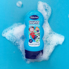 Buebchen Sportsfreund 2en1 shampooing et gel douche, 230 ml Enfants - Bain et Soin Naty Shop