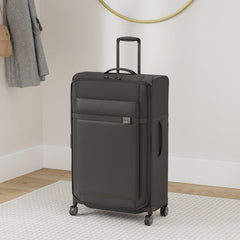 Samsonite Airea - Spinner L Expandable, Valiză, 78 cm, 111.5/120 L, Negru (Negru) Bagaje și echipament de călătorie Naty Shop