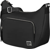 Samsonite Essentially Karissa - Sac à bandoulière M, 36 cm, Noir (Noir) Sacs femme Naty Shop Noir (Noir) Sac à bandoulière M