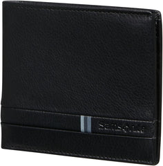Samsonite Flagged SLG - Portefeuille, 10,5 cm, noir (black) Portefeuille homme Naty Shop Titre par défaut