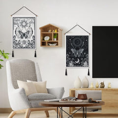 Tapiserie betylifoy bucati tapiserii mici paiete soare luna Casa - Accesorii si Decoratiuni Naty Shop