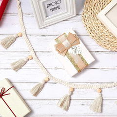 Pièces de tapisserie franges guirlande bannière tissus en coton Accueil - Accessoires et Décoration Naty Shop