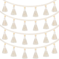 Pièces de tapisserie franges guirlande bannière tissus en coton Accueil - Accessoires et Décorations Naty Shop Default Title