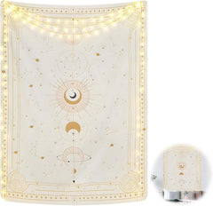 Tapisserie phases de lune mystère constellation Accueil - Accessoires et Décorations Naty Shop Default Title