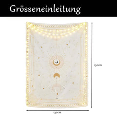 Tapisserie phases de lune mystère constellation Accueil - Accessoires et Décorations Naty Shop